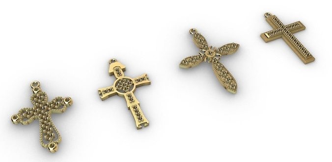 cruz  cross Gemas  3D print model