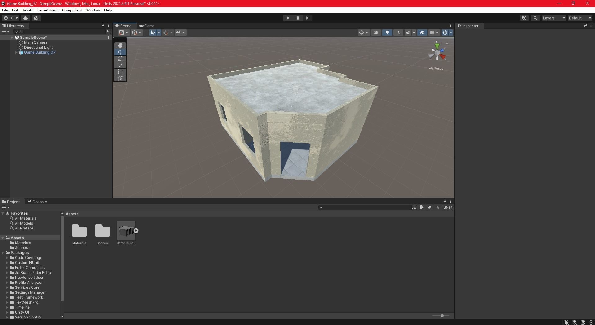 Game Building With PBR texture and Low-poly 3D model_11