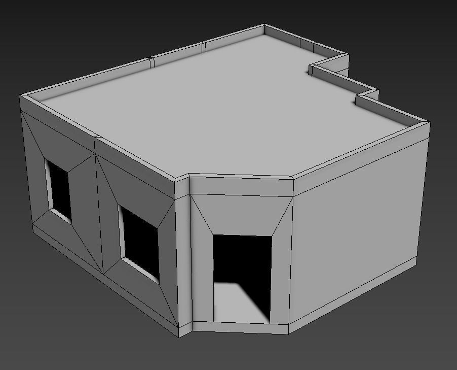 Game Building With PBR texture and Low-poly 3D model_8