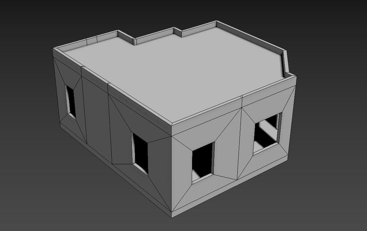 Game Building With PBR texture and Low-poly 3D model_9