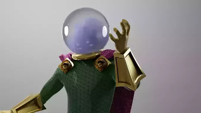 Classic Mysterio from Spider-Man Free 3D model