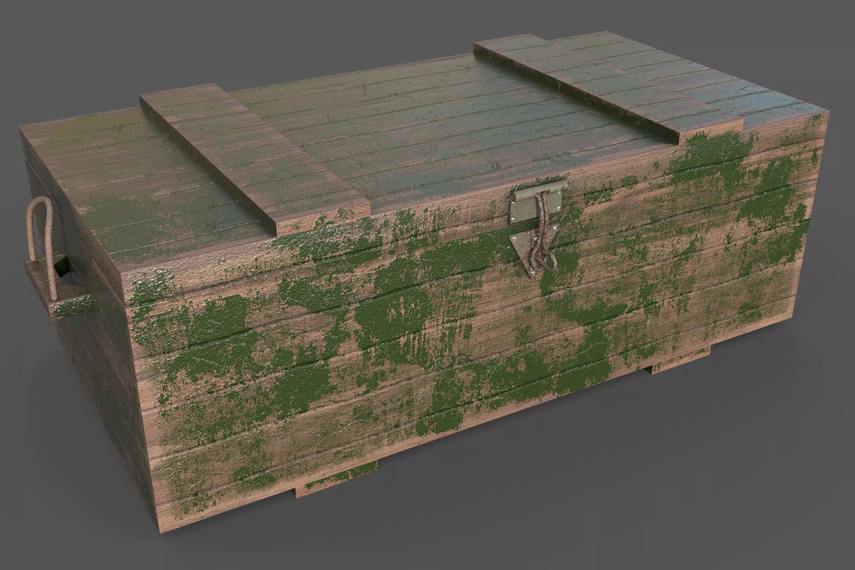 Game Props Box With PBR texture and Low-poly 3D model_0