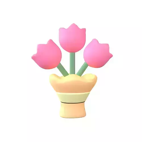 Flower Bouquet Icon v1 003