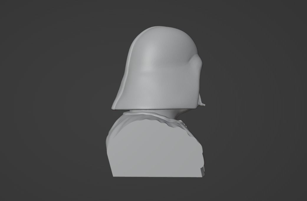 Darth Vader Keycap 3D print model_2