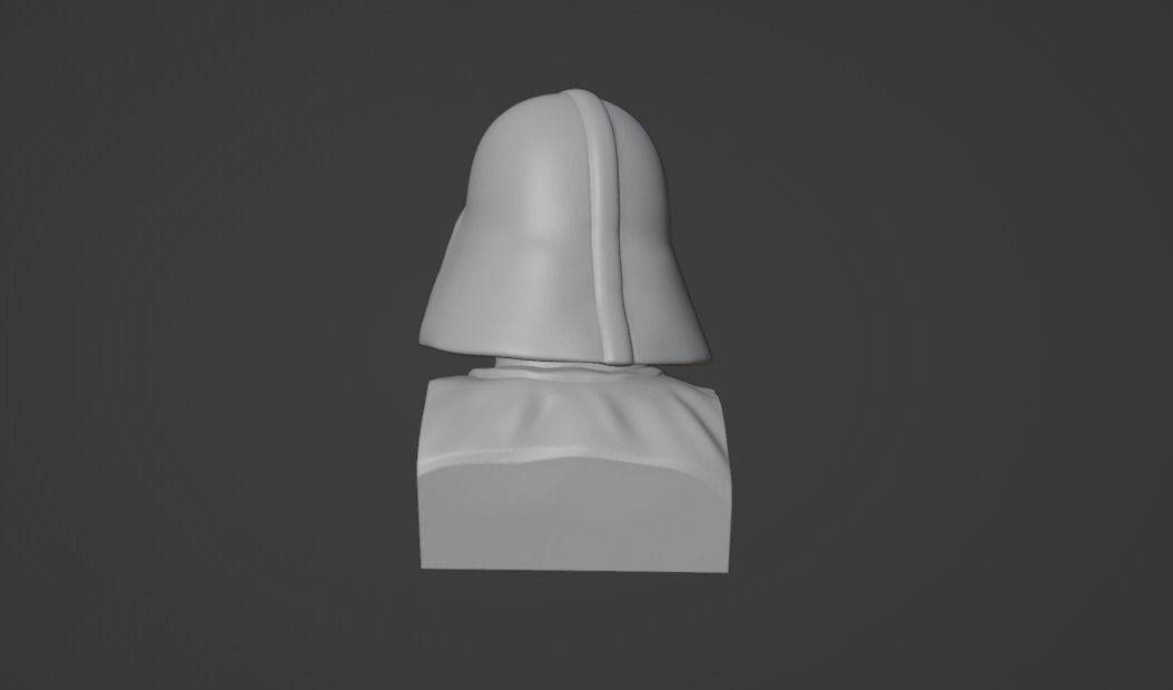 Darth Vader Keycap 3D print model_3
