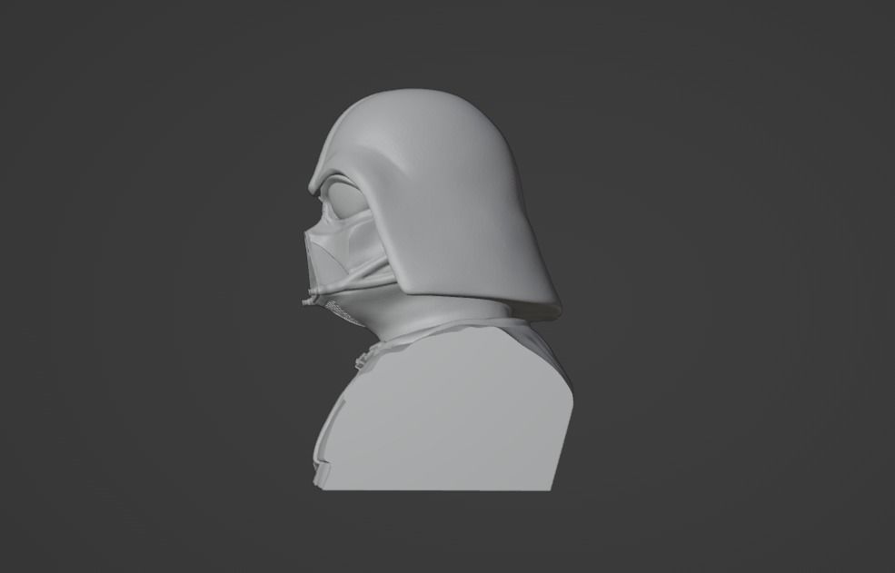 Darth Vader Keycap 3D print model_4