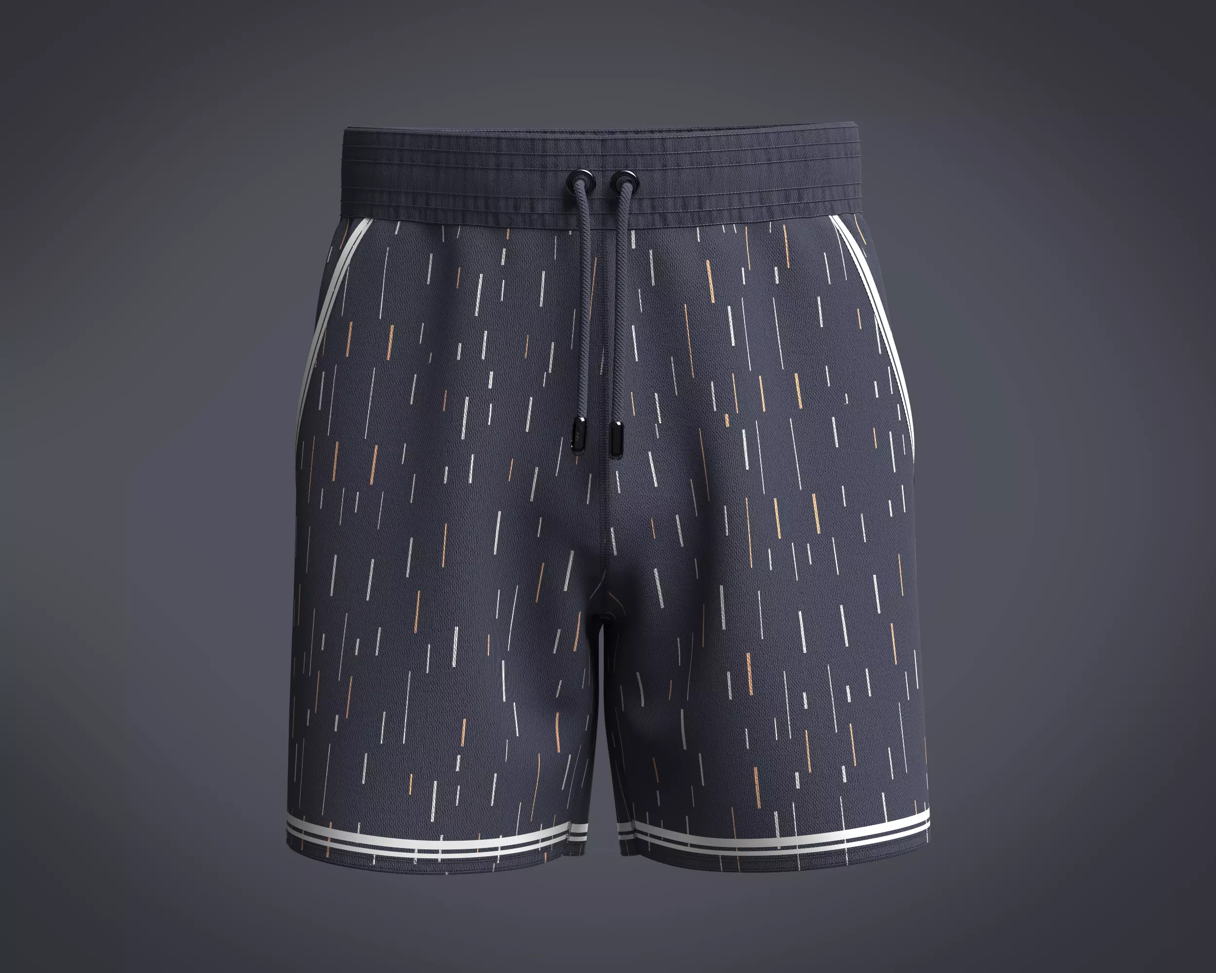 Mens Short Pant-AOP 3D model_0