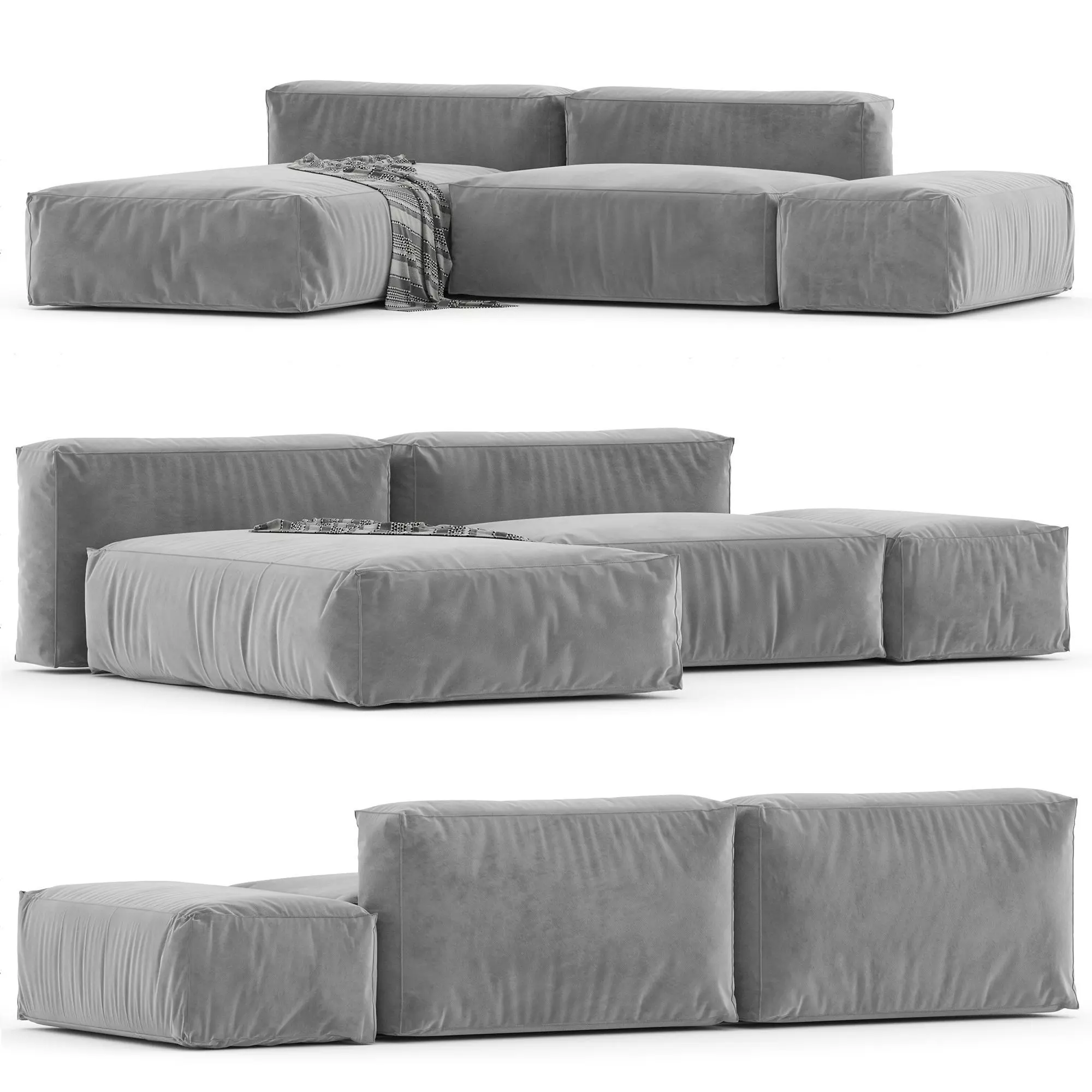 BOCA NAVI Sofa 3D model