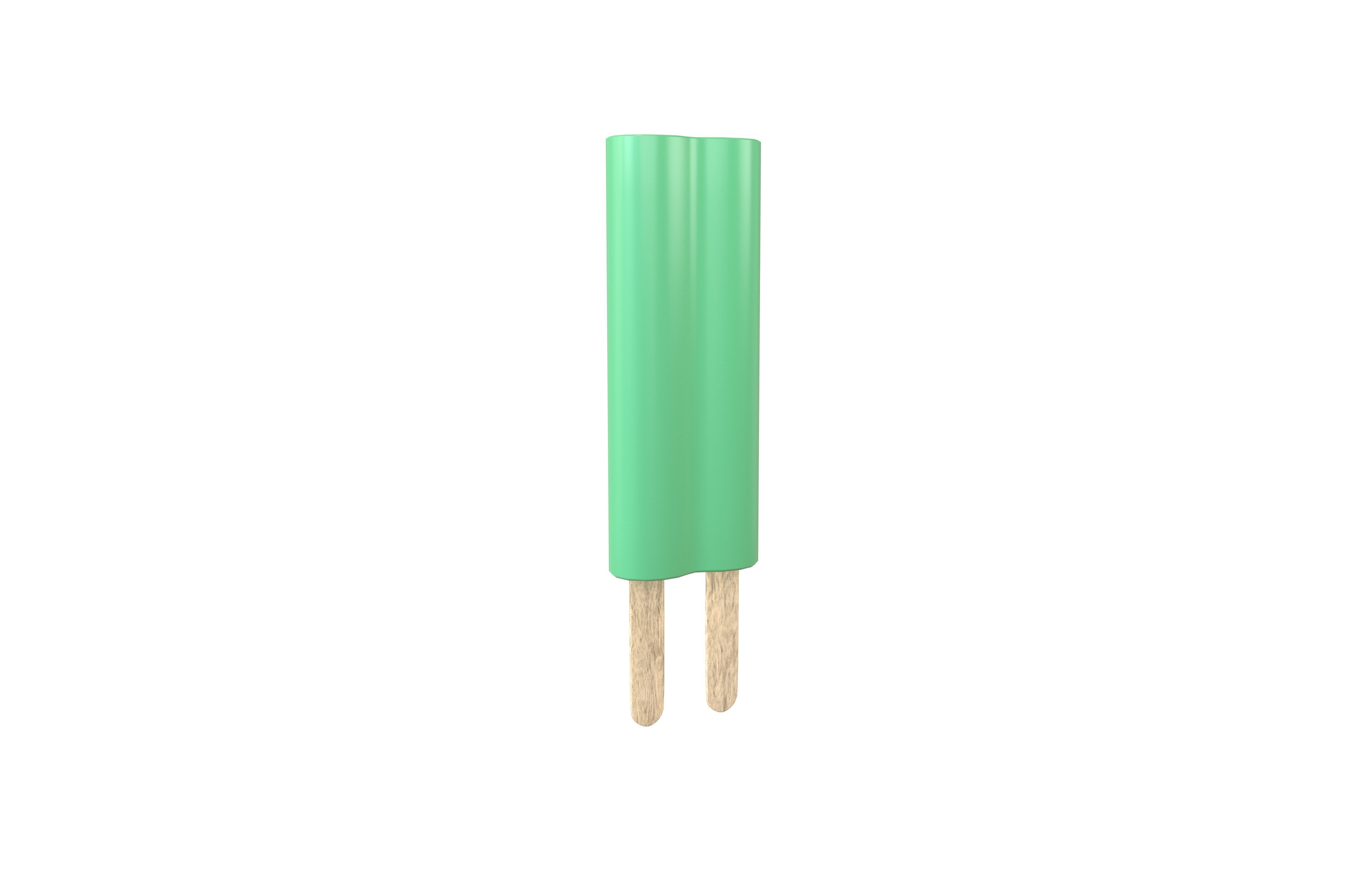 Double Popsicle v1 004 Low-poly 3D model_1