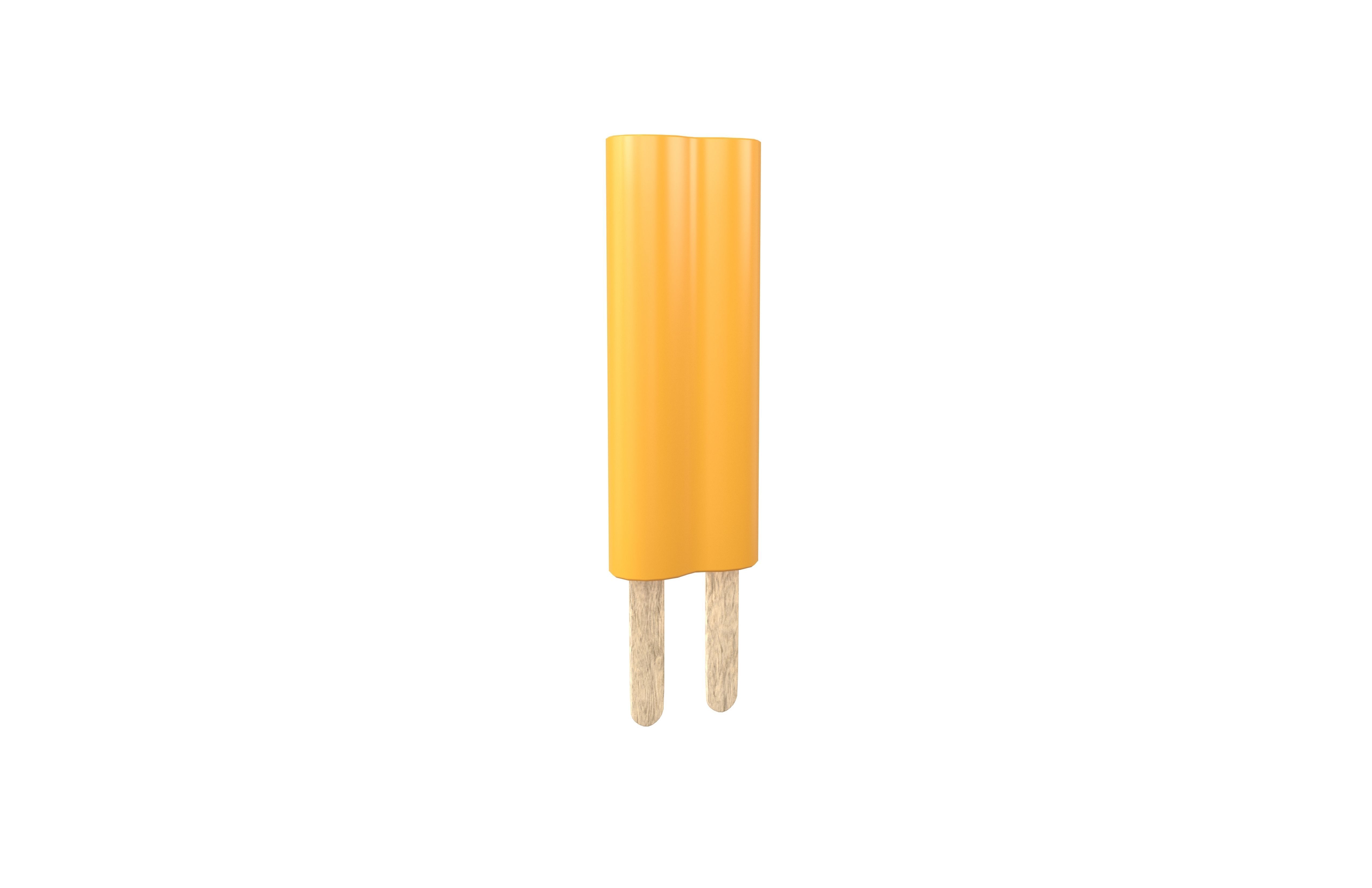 Double Popsicle v1 006 Low-poly 3D model_1