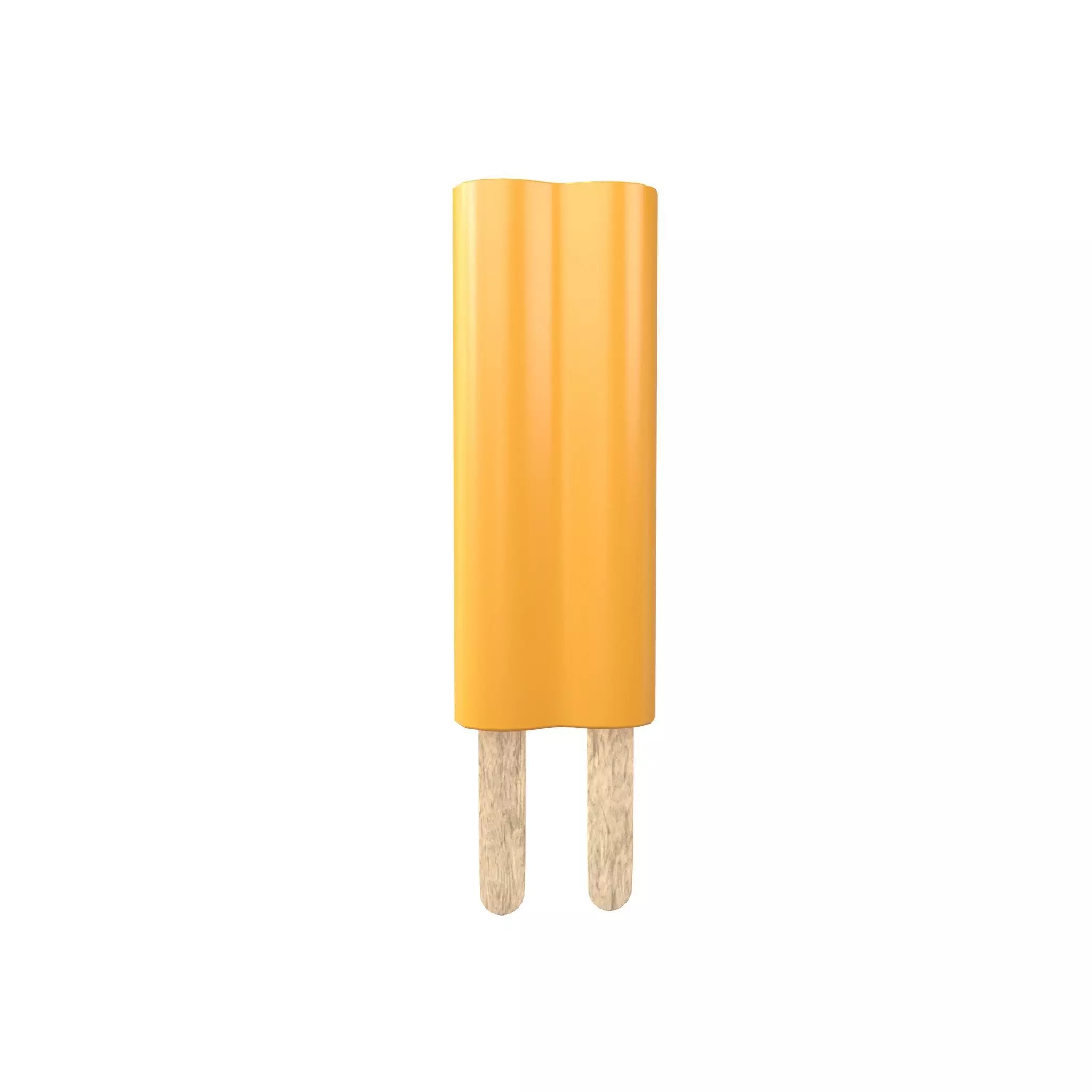 Double Popsicle v1 006 Low-poly 3D model_0