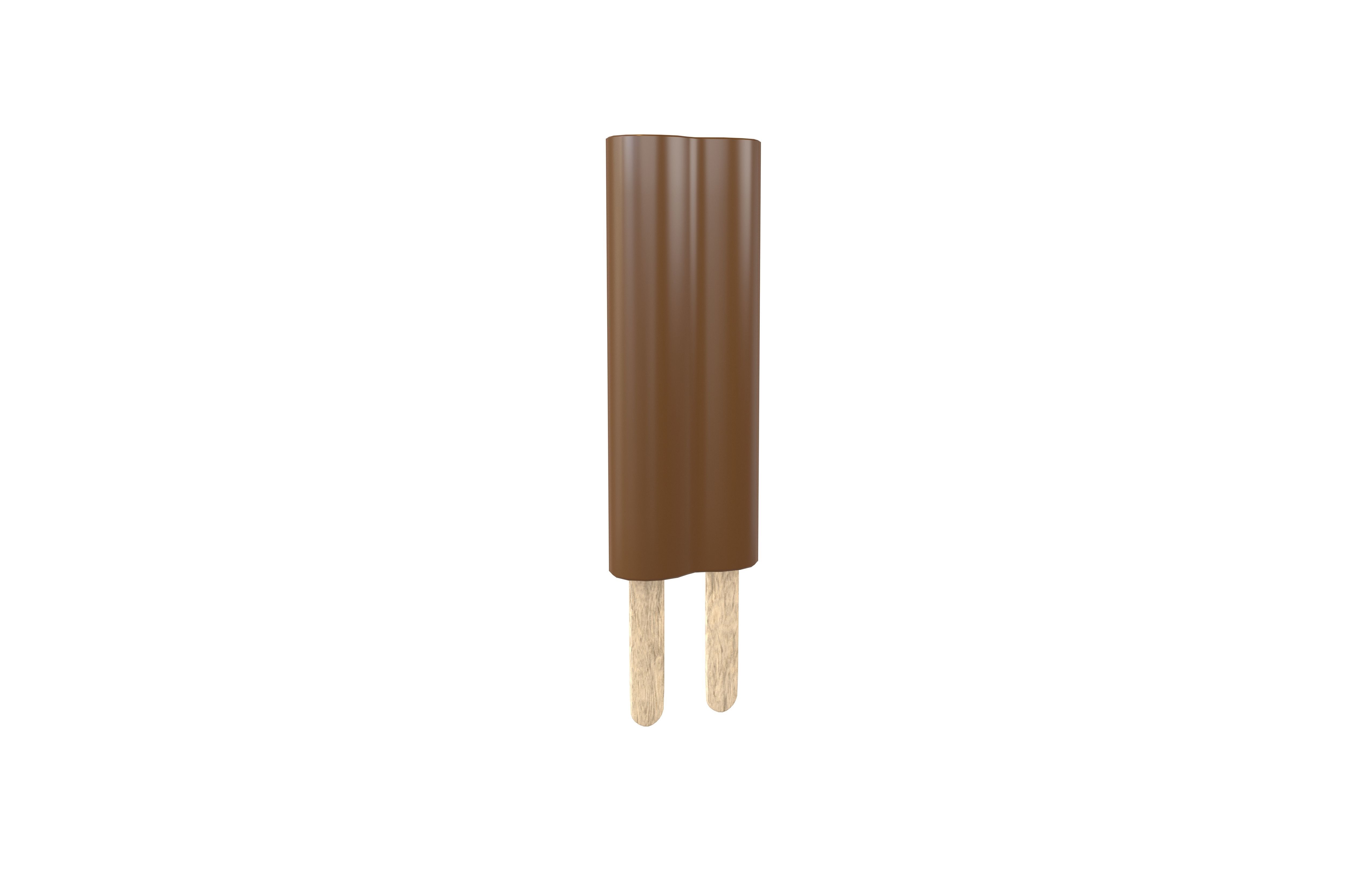 Double Popsicle v1 008 Low-poly 3D model_1