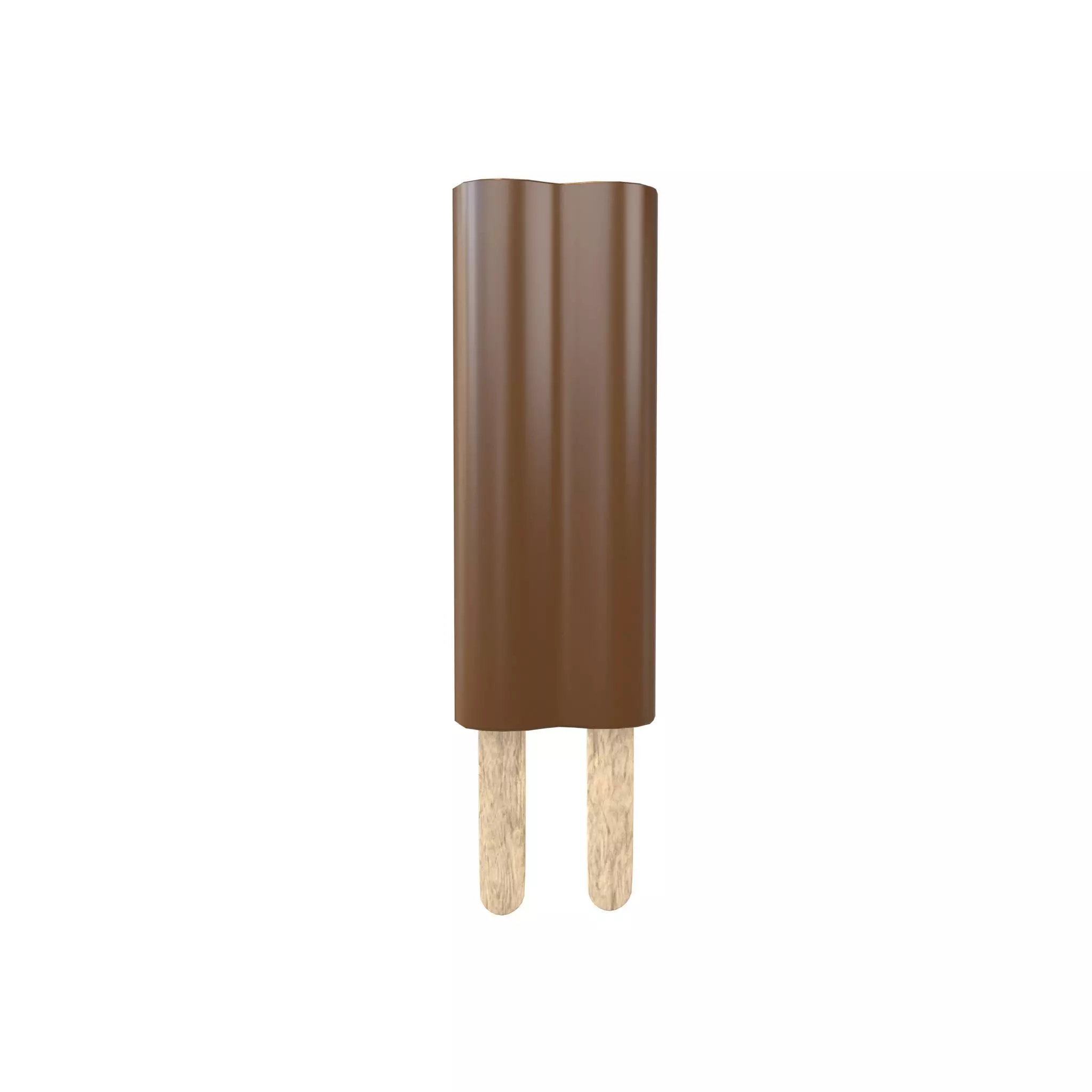 Double Popsicle v1 008 Low-poly 3D model_0