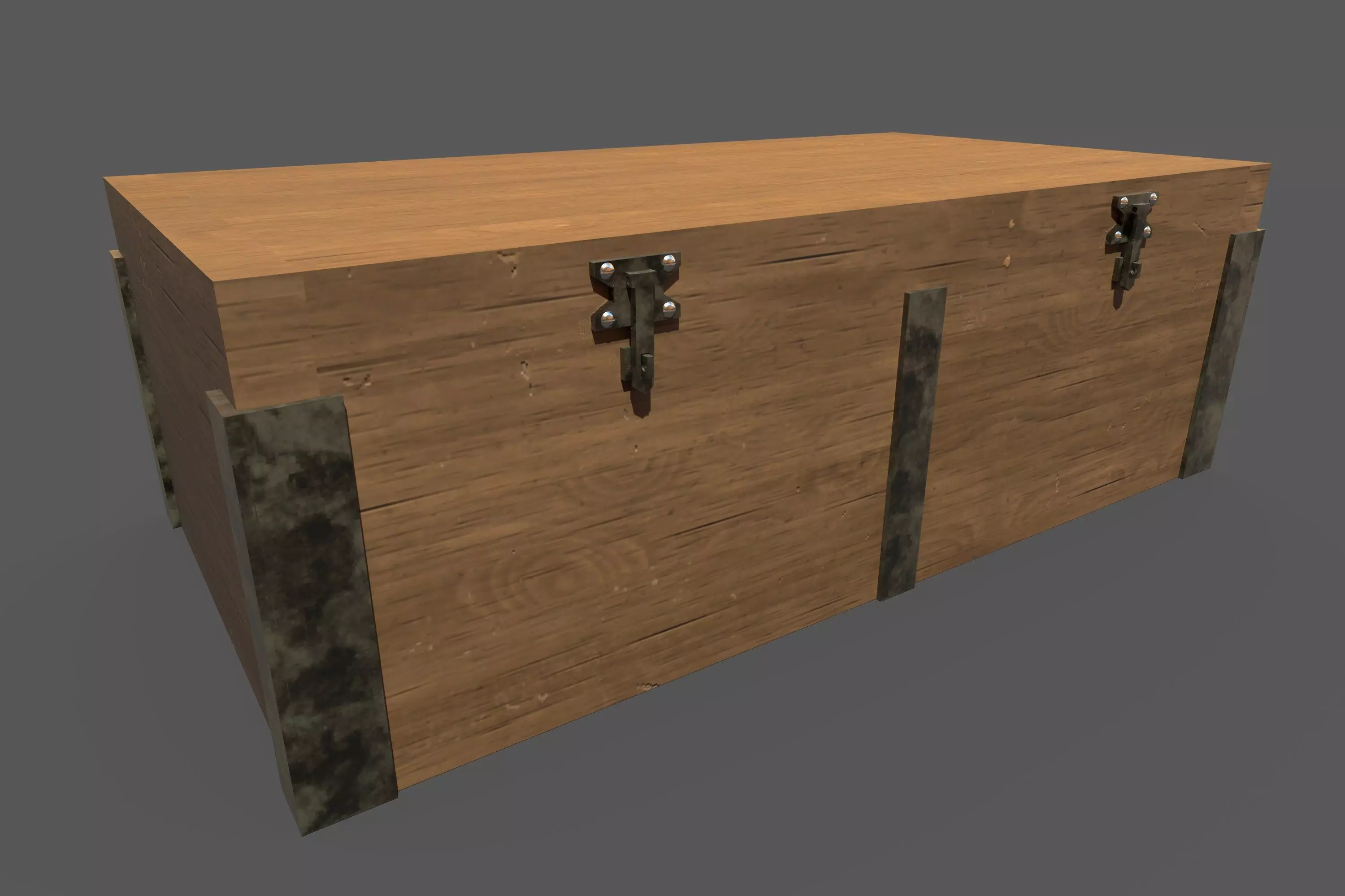 3D model Box With PBR texture and VR / AR / low-poly | CGTrader