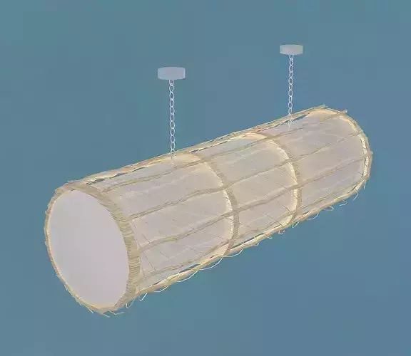 Bamboo lamp 3D model
