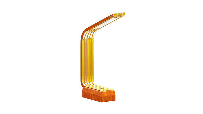 Table Lamp Low-poly 3D model