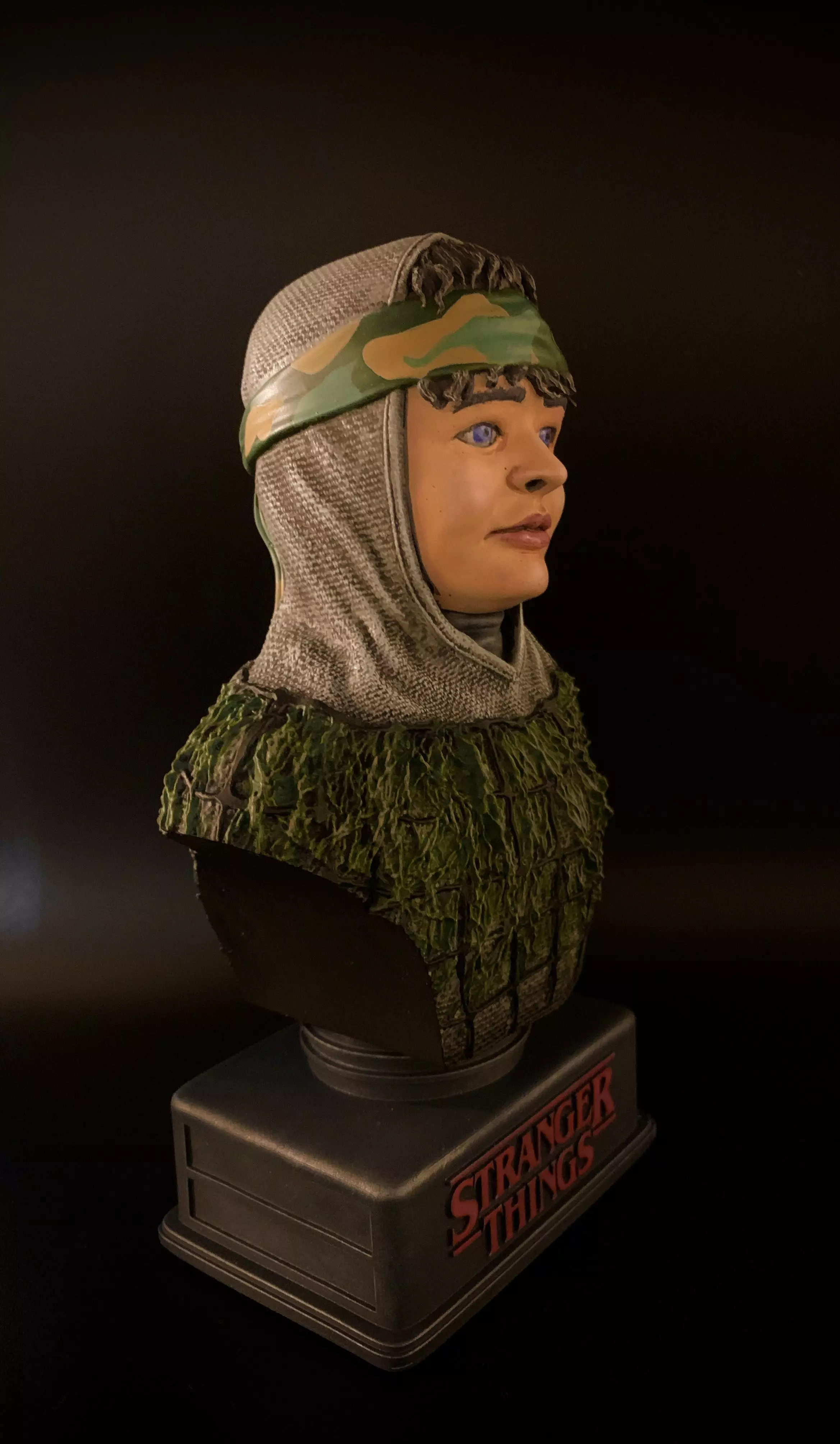 Dustin Henderson Bust 3D print model