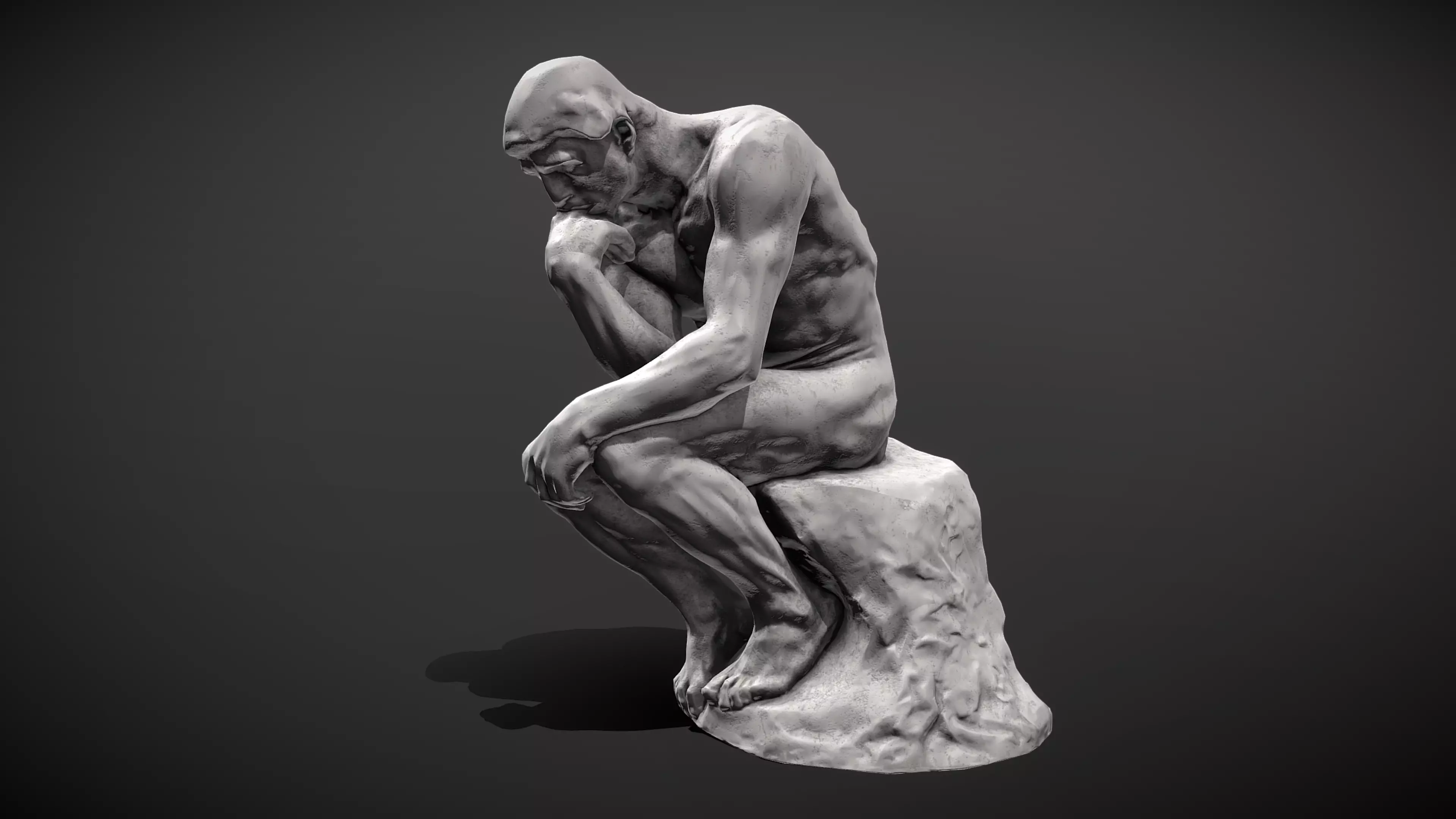 the-thinker-in-silver-3d-model