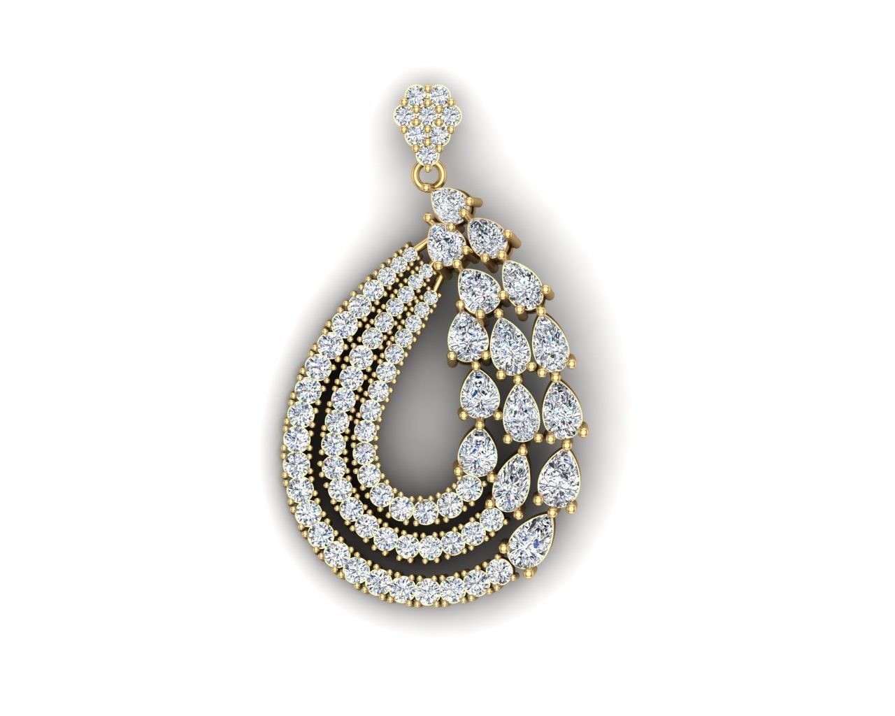 Pendant 0057 3D print model_2