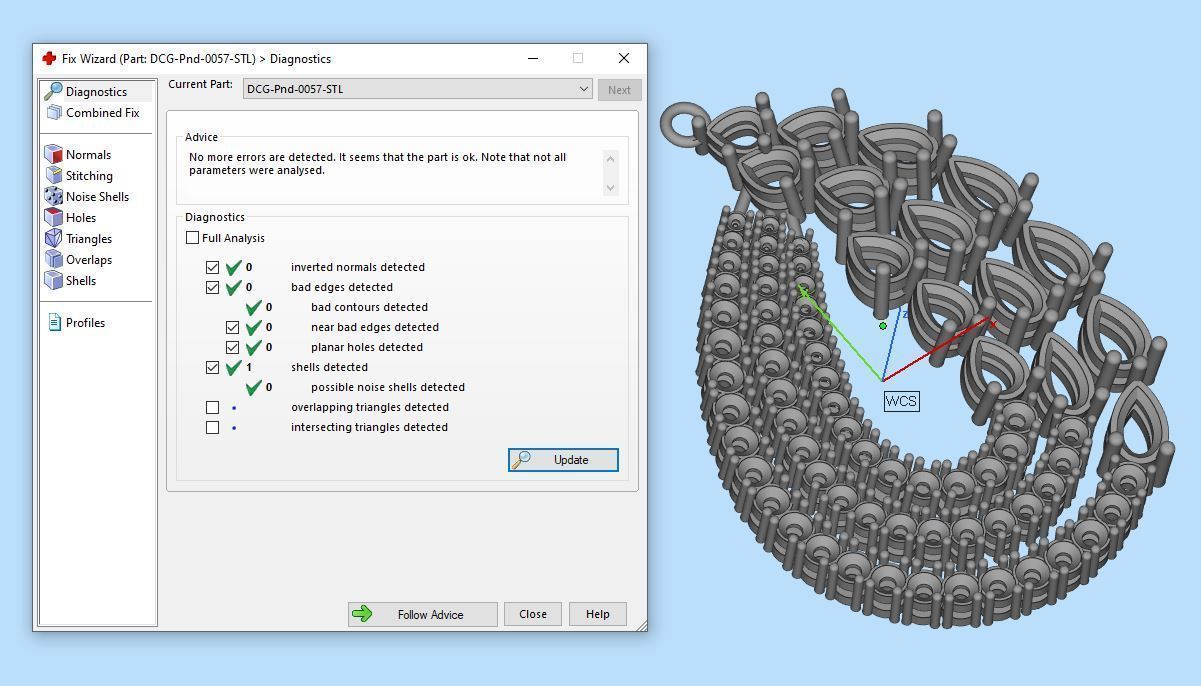 Pendant 0057 3D print model_5
