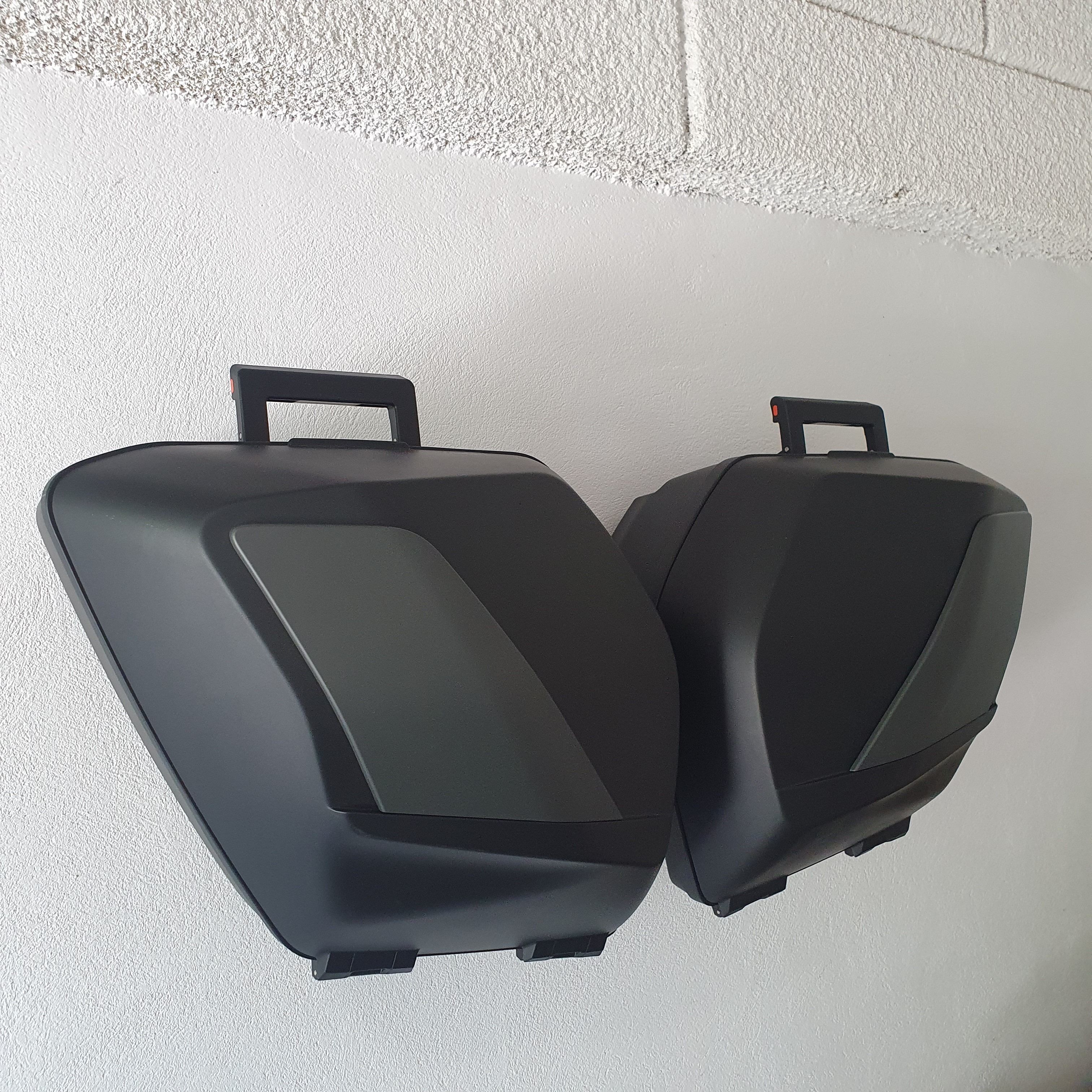 Panniers storage set for Yamaha Tracer 9 2021- 3D print model_2