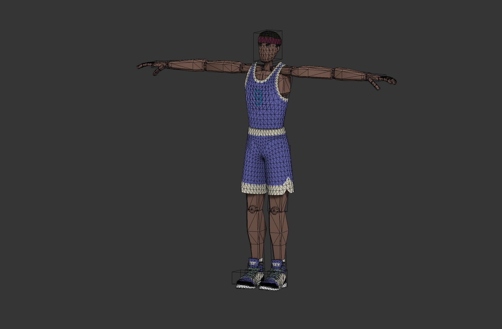 Basketball8 FULL BASKETBALL ANIMATION PACK Low-poly 3D model_22