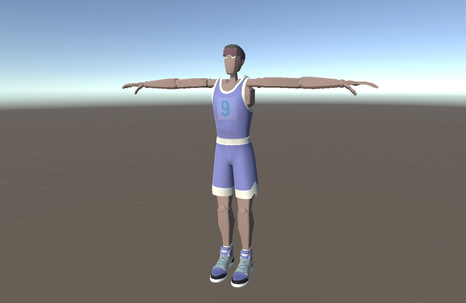 Basketball8 FULL BASKETBALL ANIMATION PACK Low-poly 3D model_20