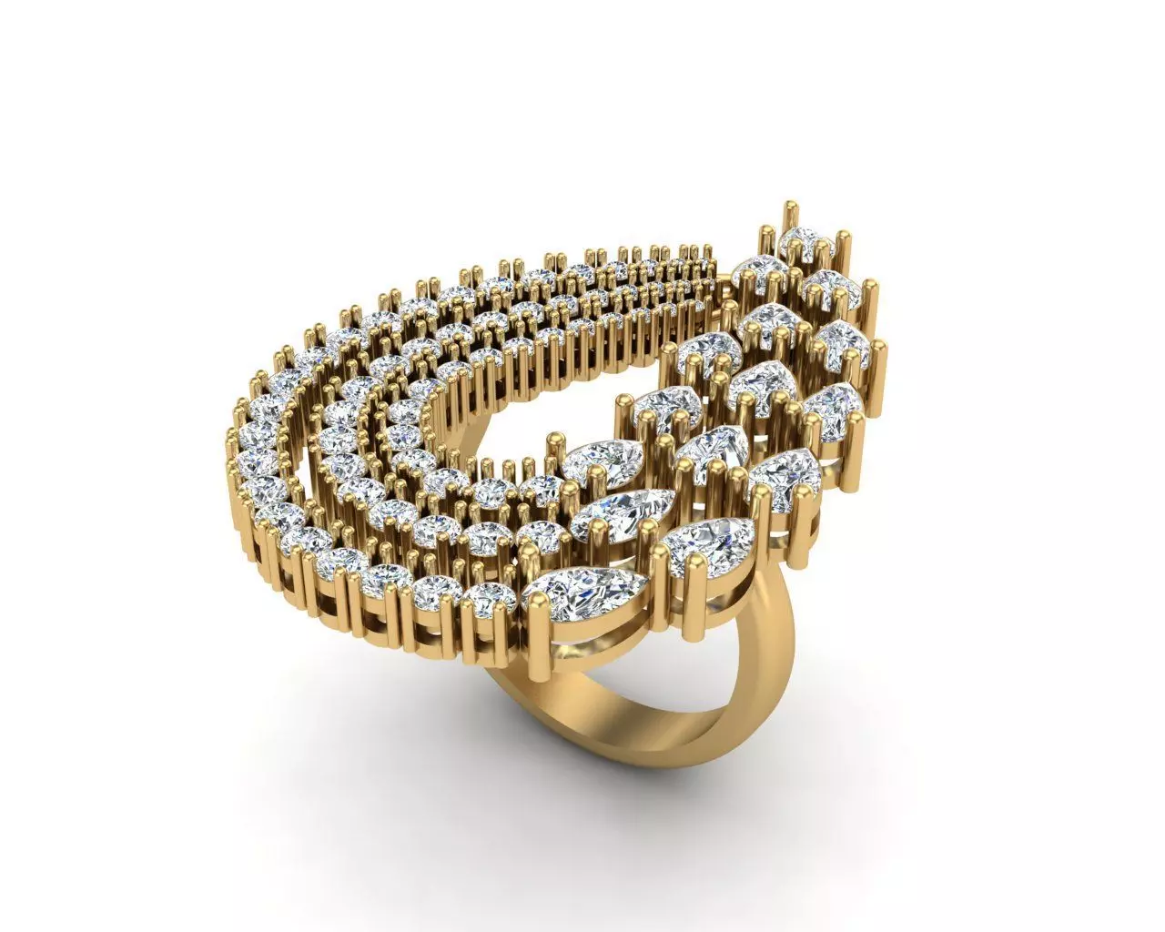 Jewelry ring 425 3D print model