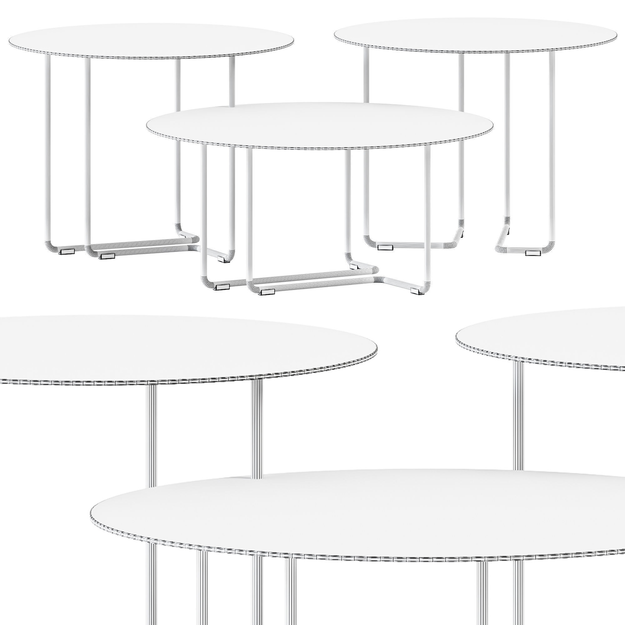 FERRO Coffee Tables by spHaus 3D model_1