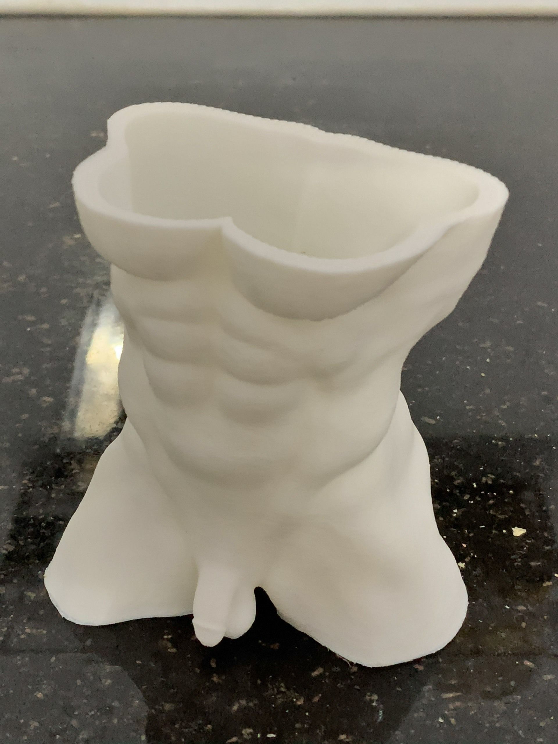 Muscle Gardening Pots planters 3D print model_5