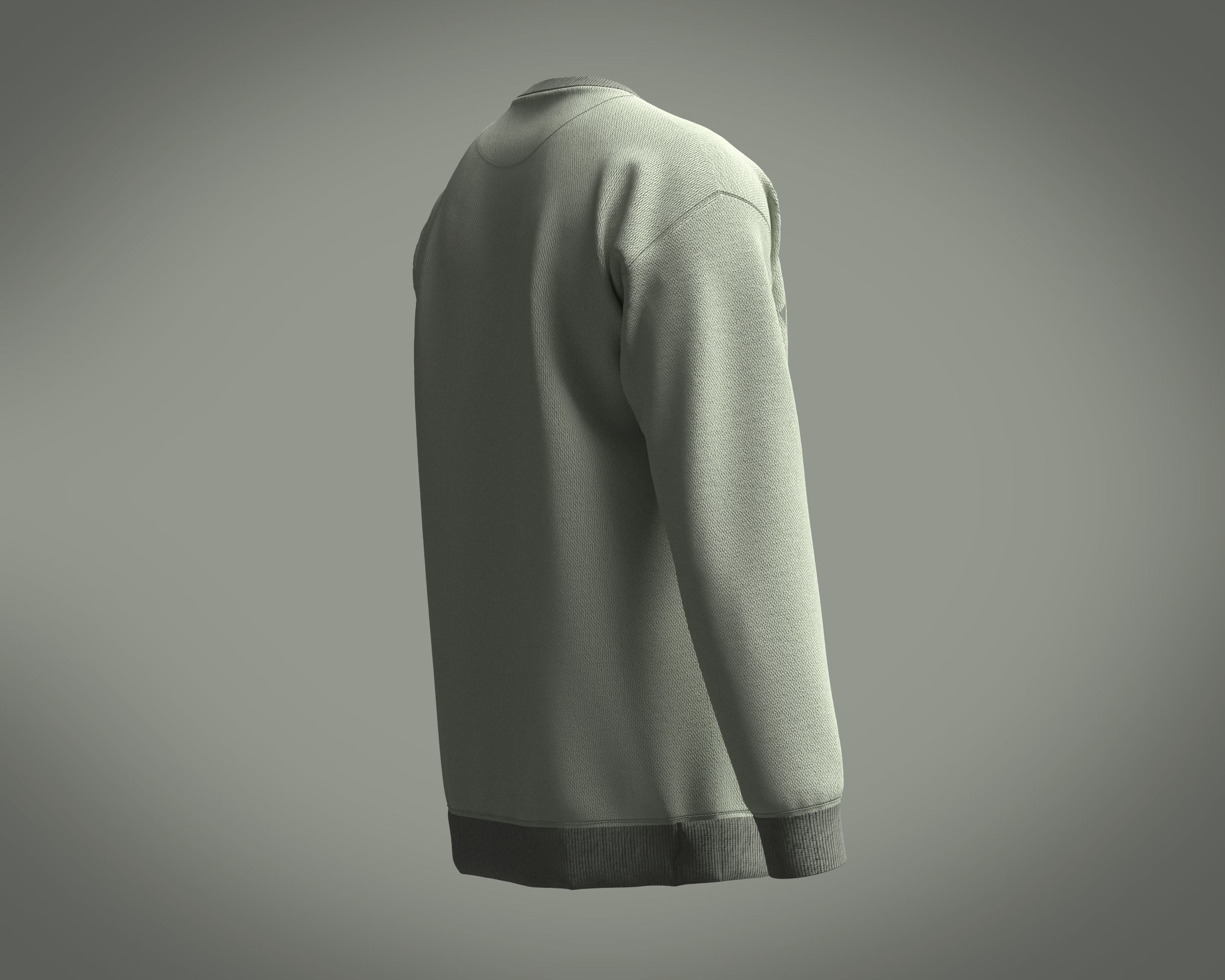 Sweatshirt-FOLLOW YOUR HEART 3D model_2