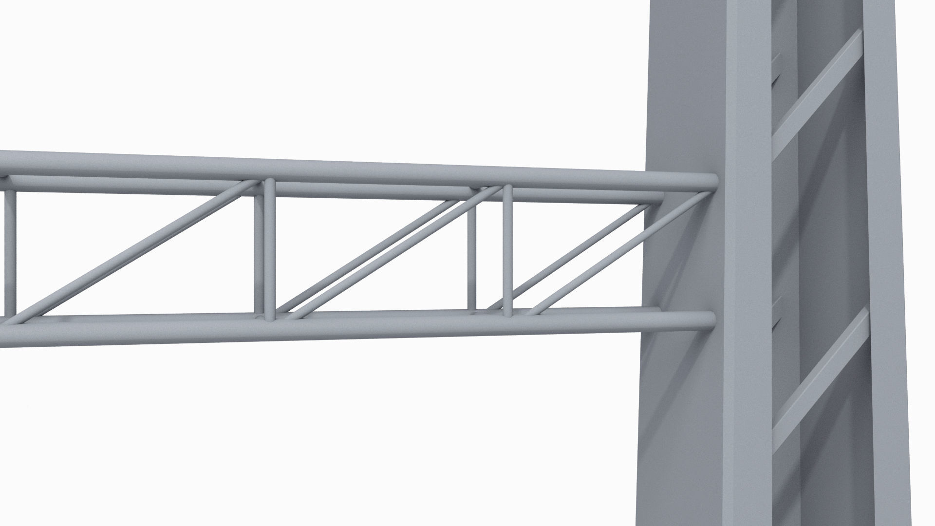 Rail Traction Gate 3D model_5