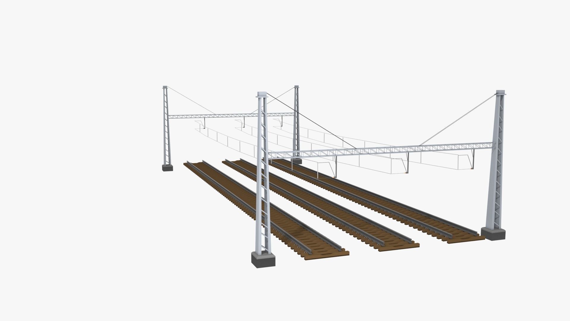 Rail Traction Gate 3D model_20