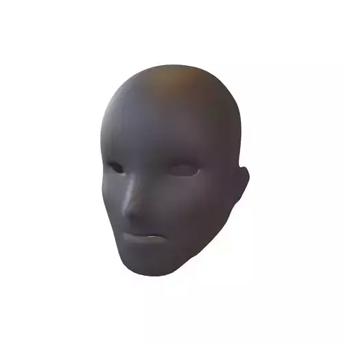 Human Skin Mask v1 006 Low-poly 3D model Human Skin Mask v1 006 Low-poly 3D model