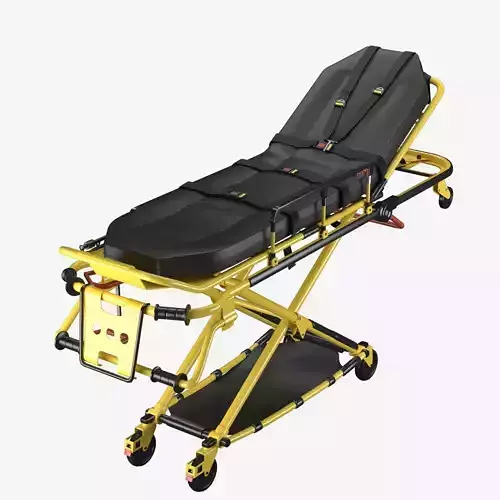 Ambulance stretcher trolley 3D model