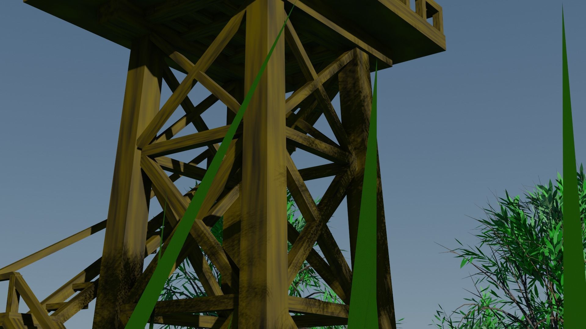 forest scene 3D model_5