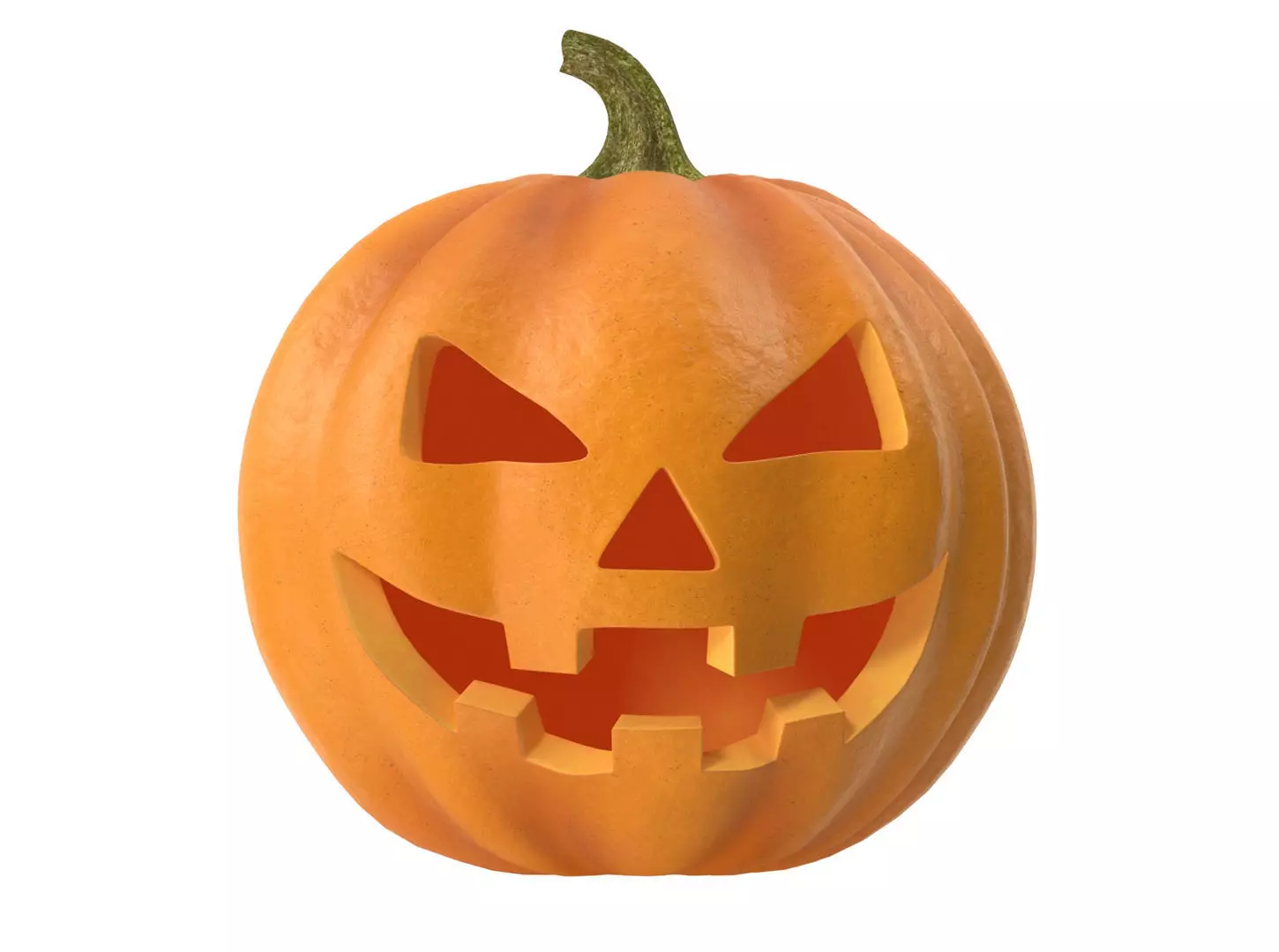 Halloween pumpkin  3D model_0
