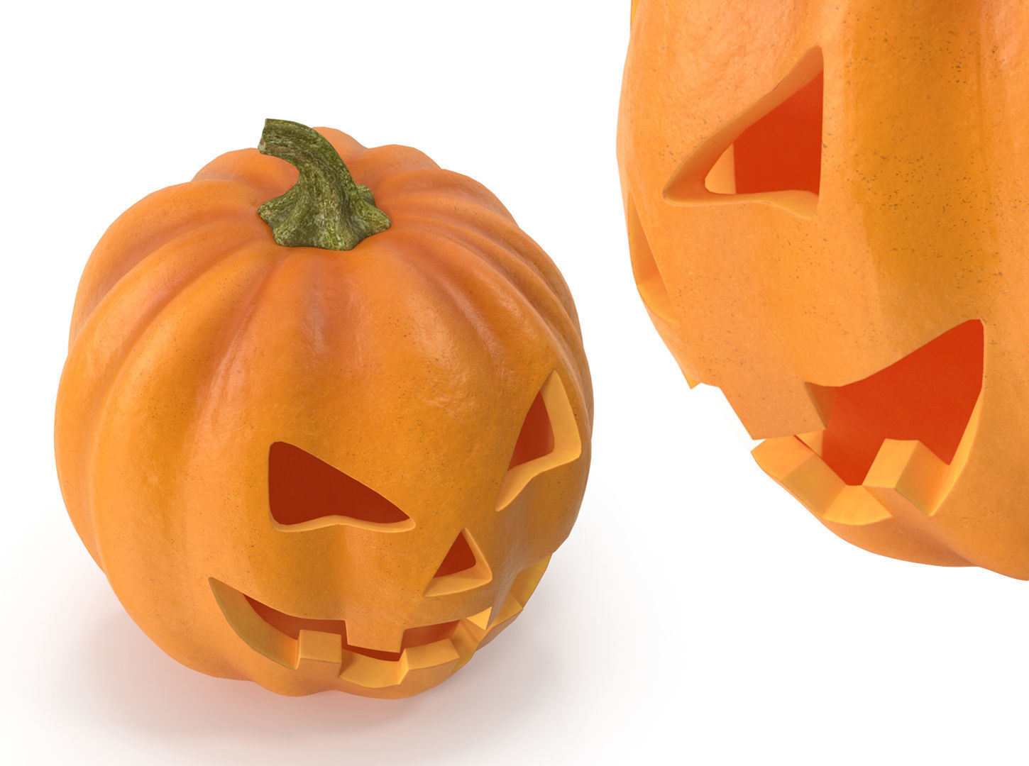 Halloween pumpkin  3D model_1