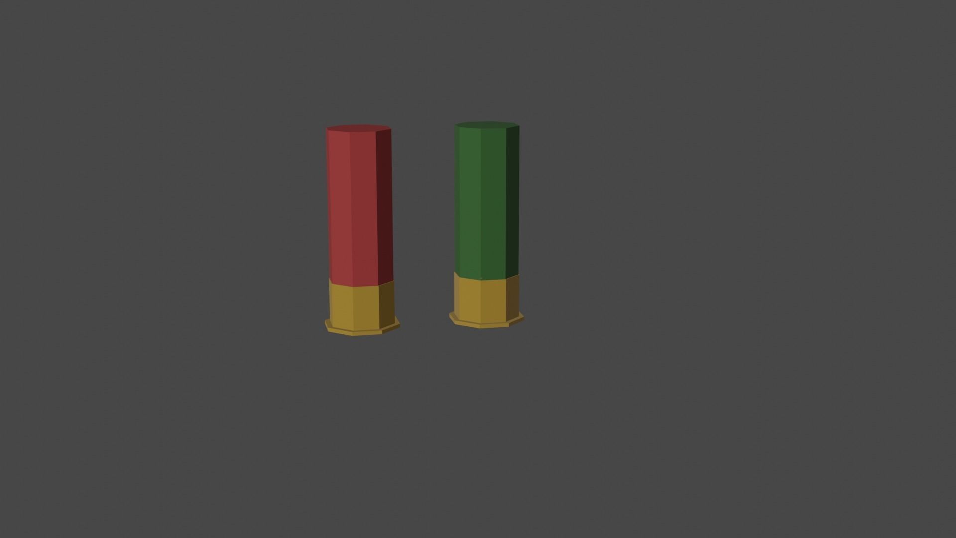 ow poly puck of guns Free low-poly 3D model_4