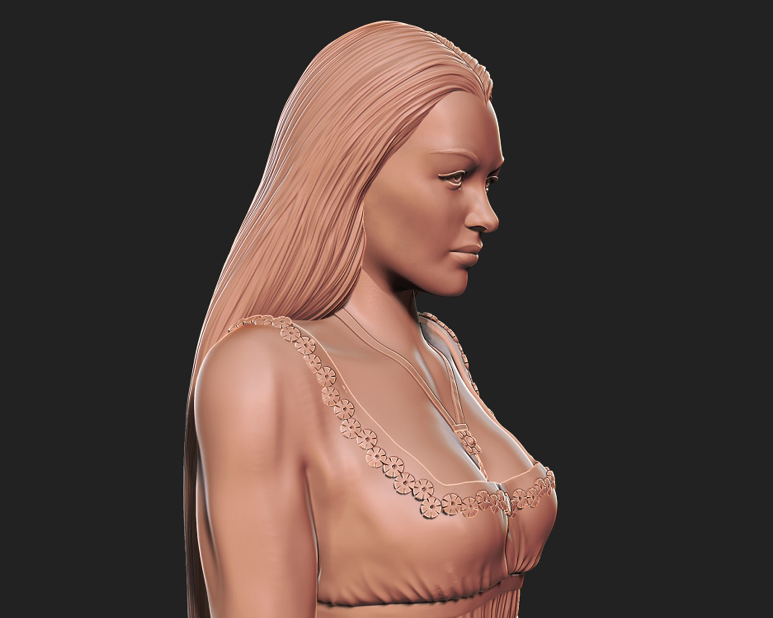 Lily from the munsters 3D print model_5