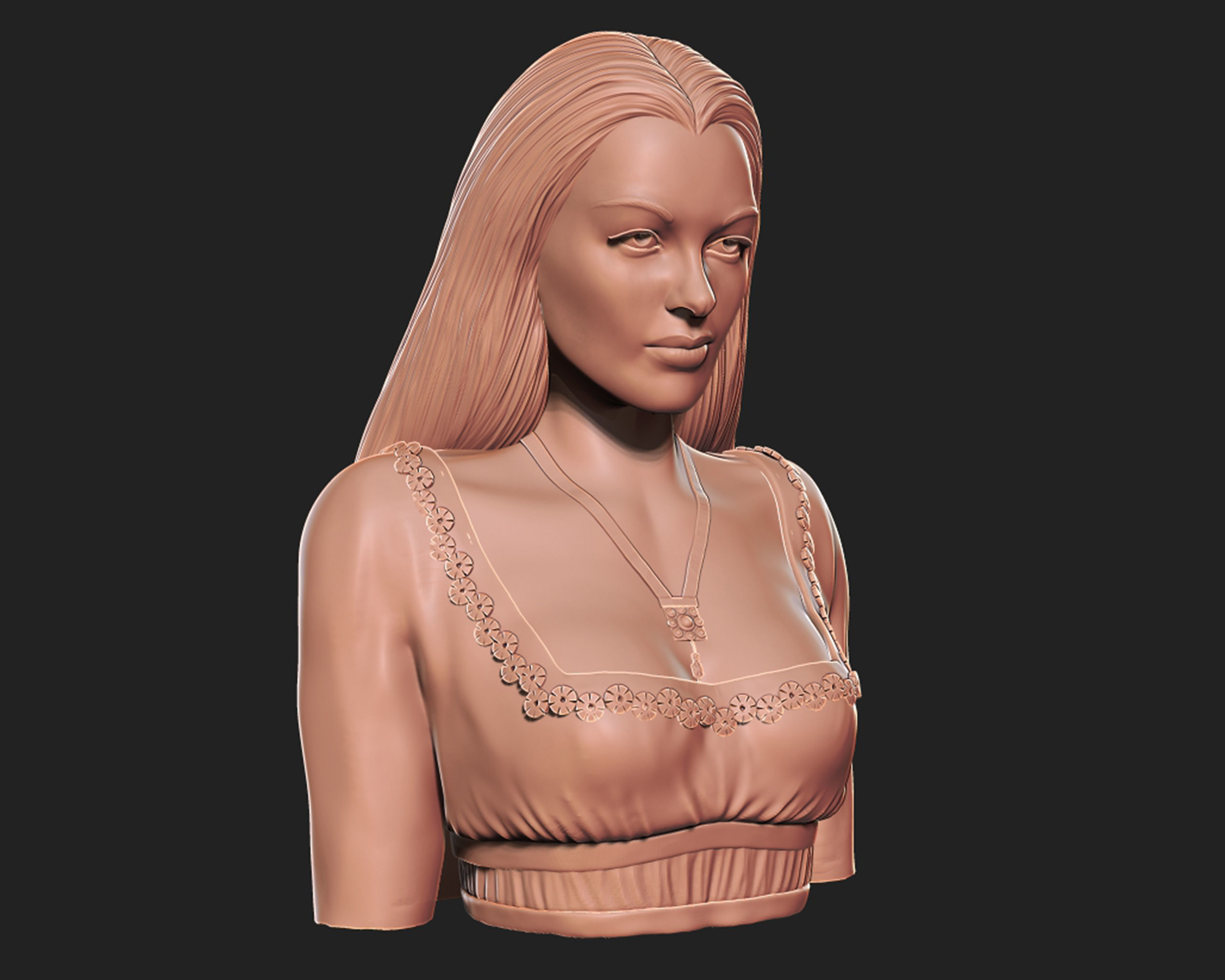 Lily from the munsters 3D print model_4