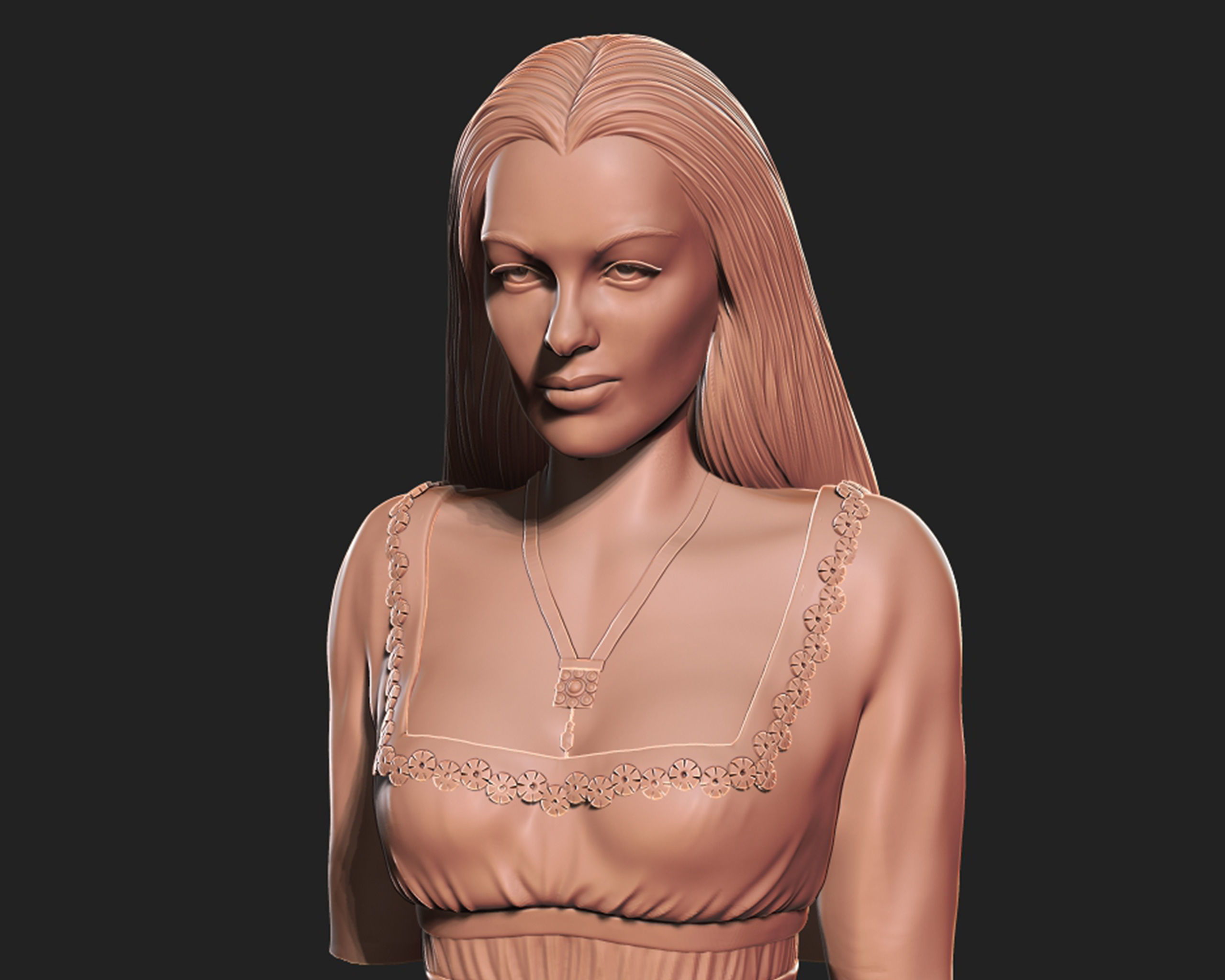 Lily from the munsters 3D print model_3