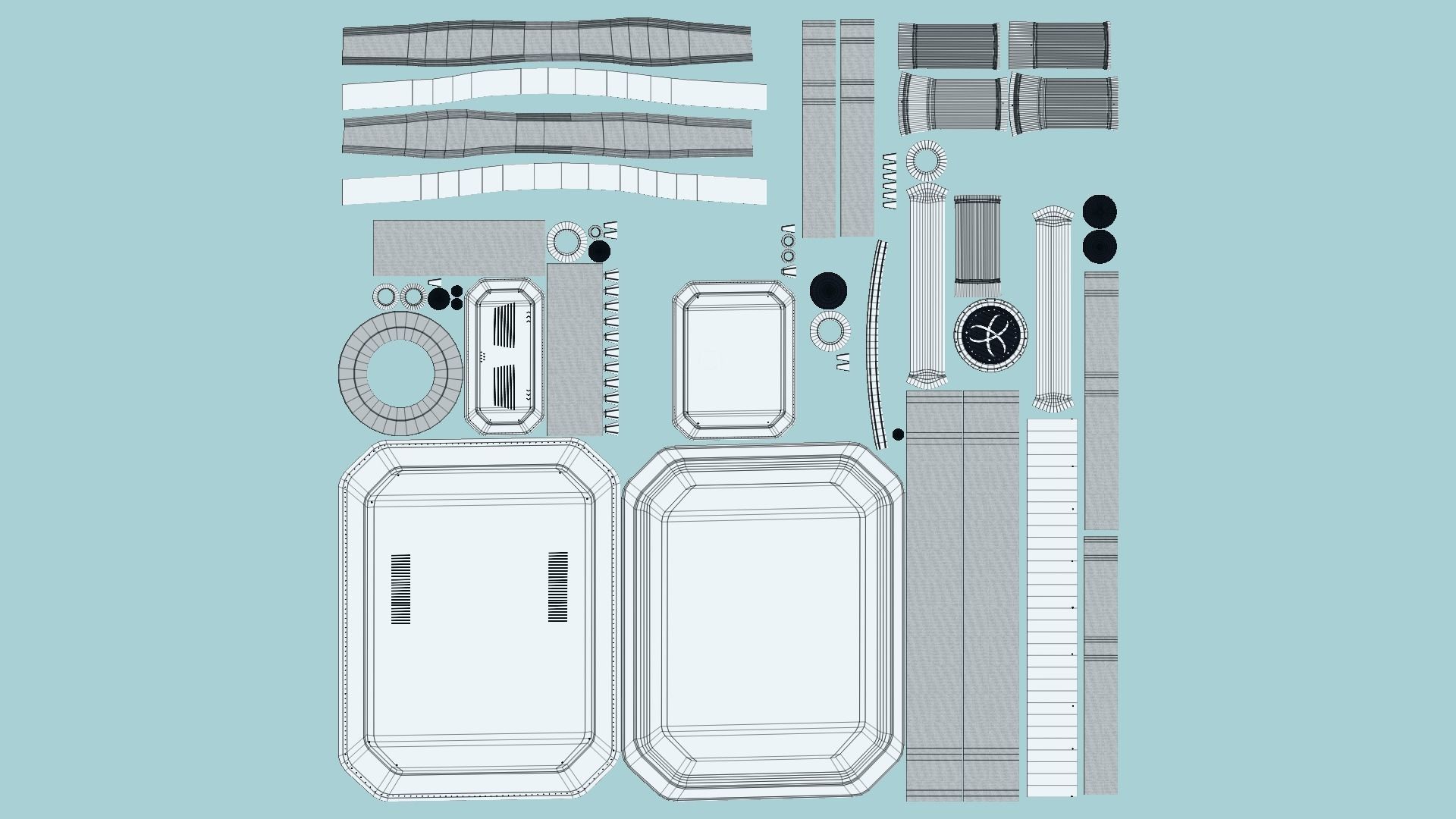 10 SciFi Backpack I Collection - Fashion Character Design _65