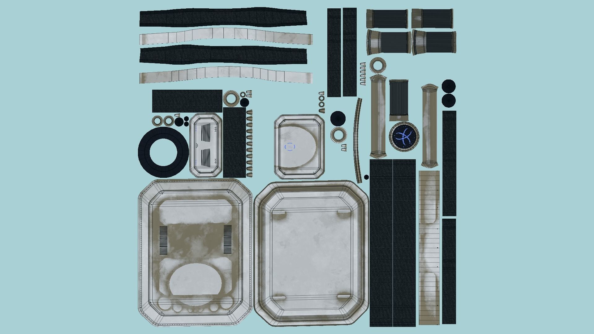 10 SciFi Backpack I Collection - Fashion Character Design _79