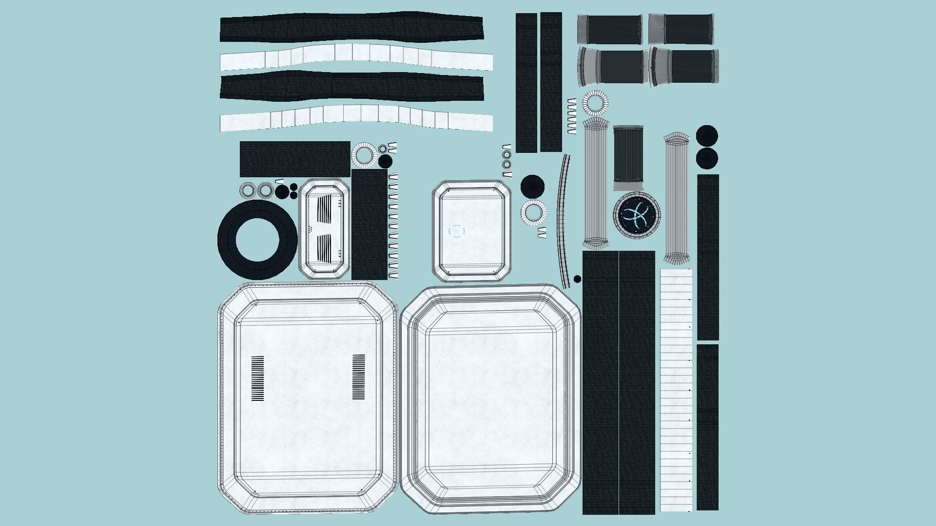 10 SciFi Backpack I Collection - Fashion Character Design _83