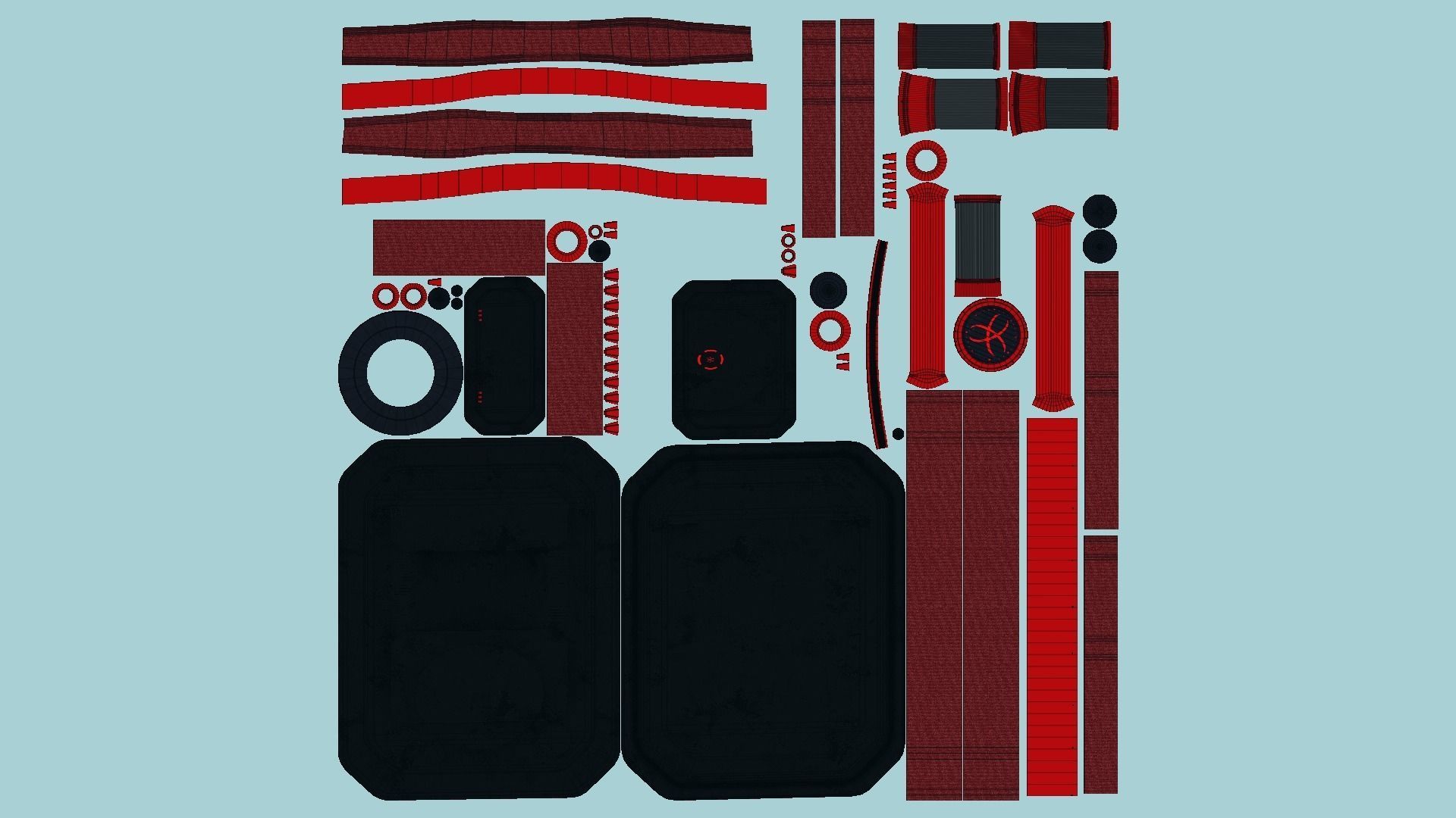 10 SciFi Backpack I Collection - Fashion Character Design _78