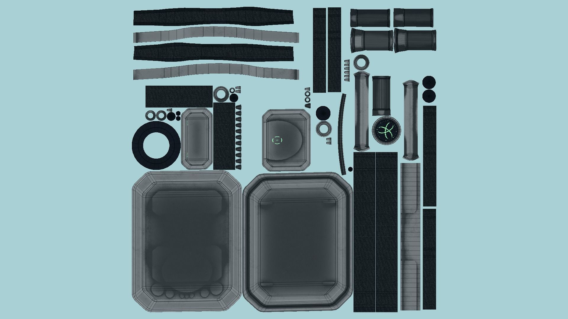 10 SciFi Backpack I Collection - Fashion Character Design _68