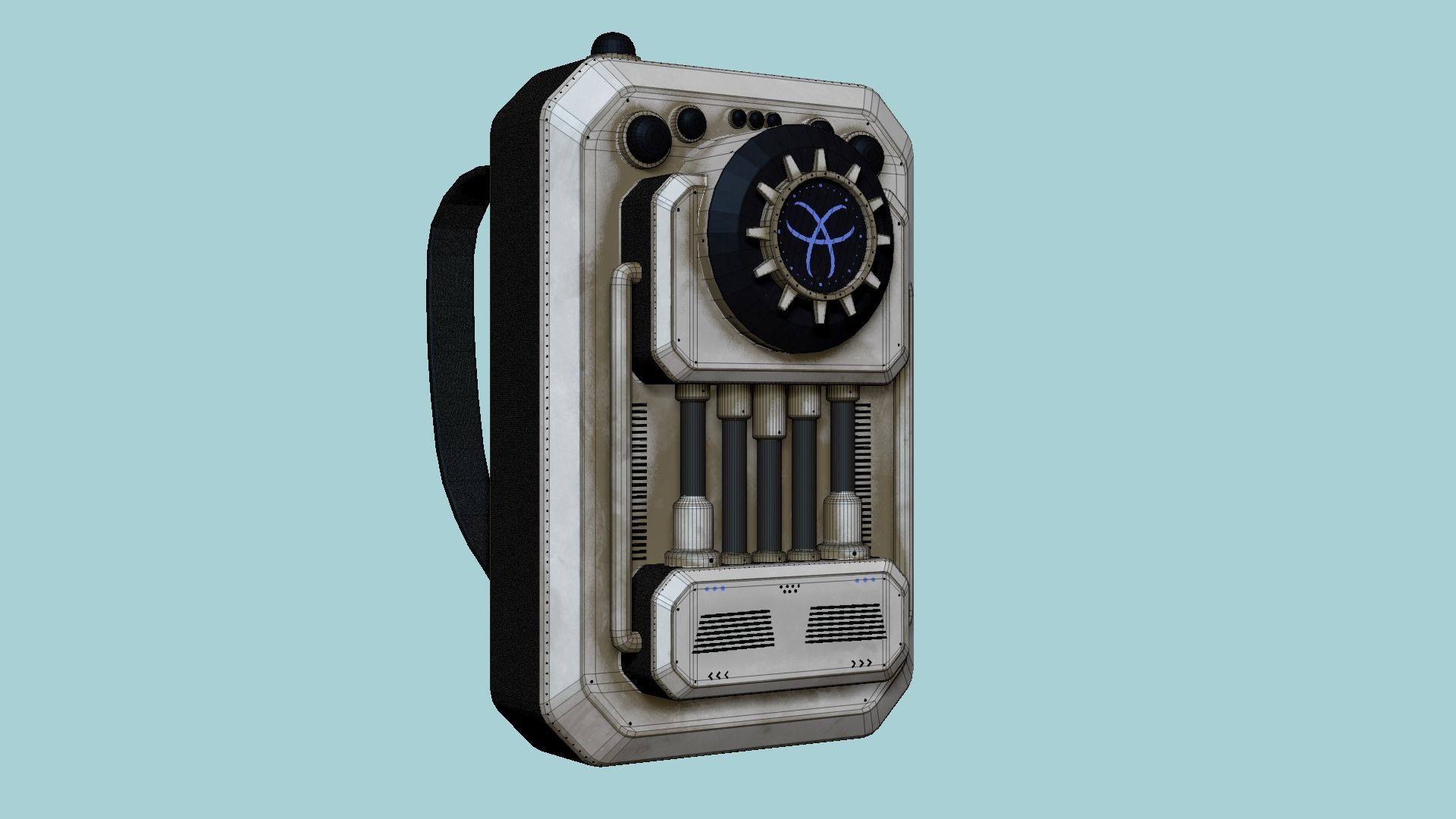 10 SciFi Backpack I Collection - Fashion Character Design _75