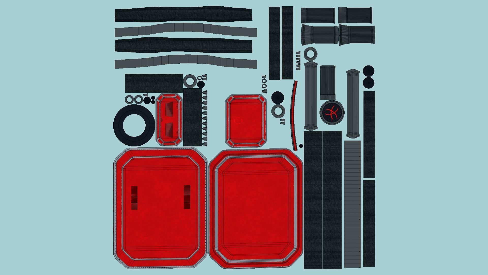 10 SciFi Backpack I Collection - Fashion Character Design _81