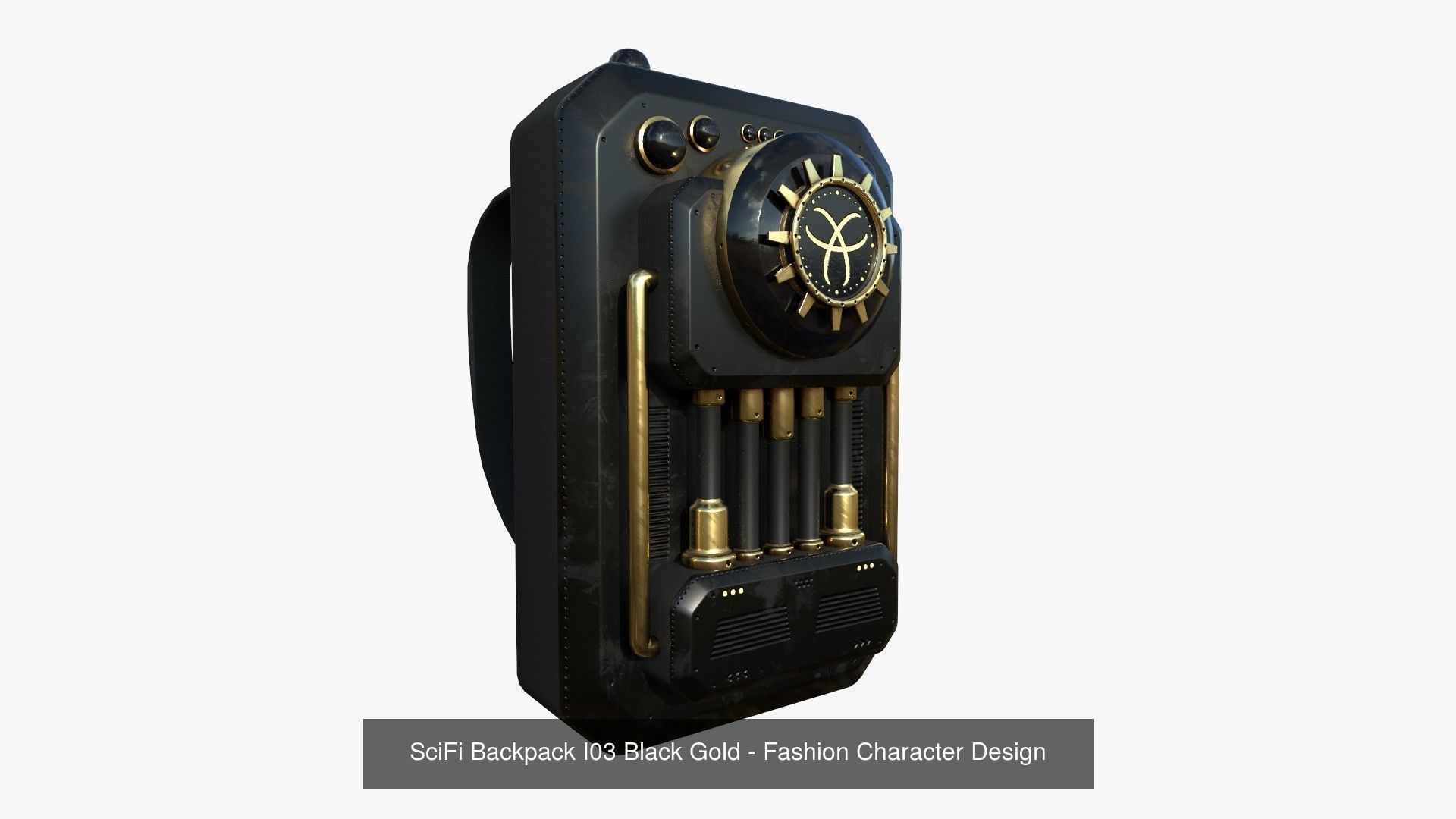 10 SciFi Backpack I Collection - Fashion Character Design _3